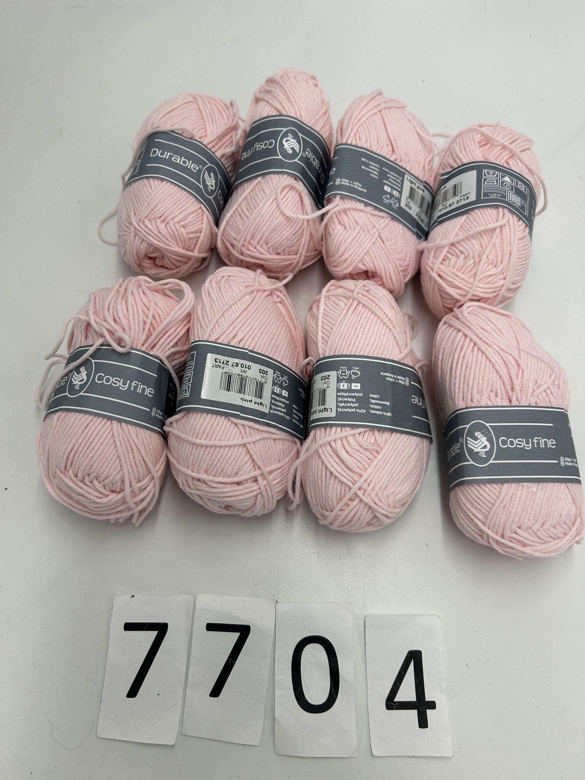 Włóczka zestaw 7704
