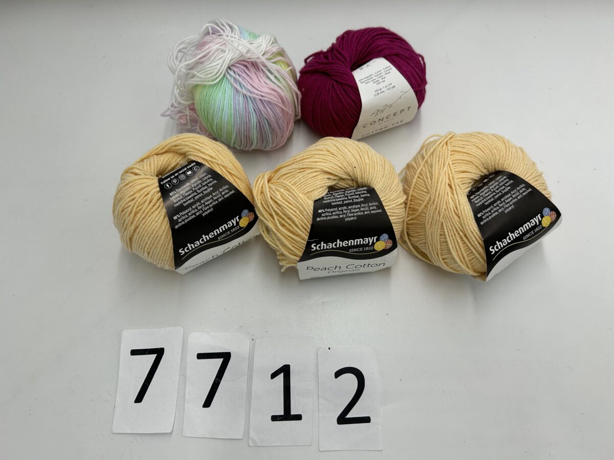 Włóczka zestaw 7712