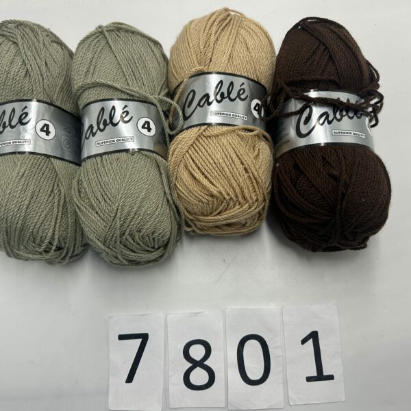 Włóczka zestaw 7801