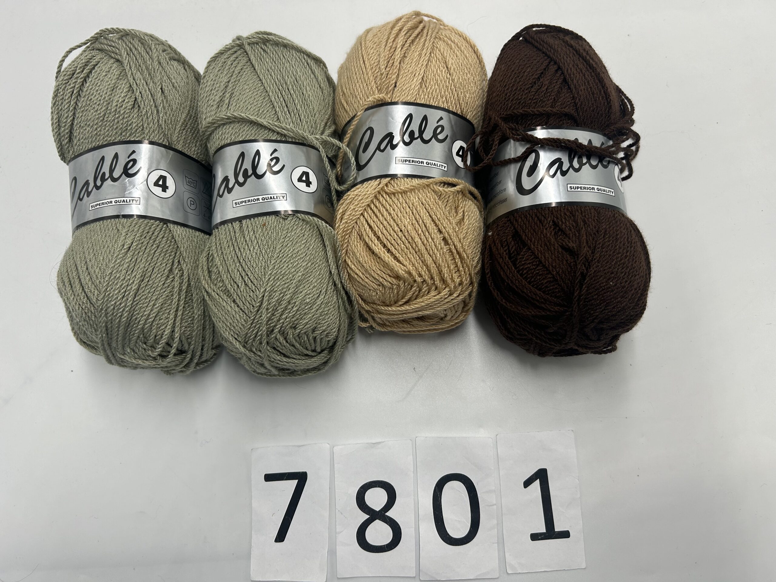 Włóczka zestaw 7801