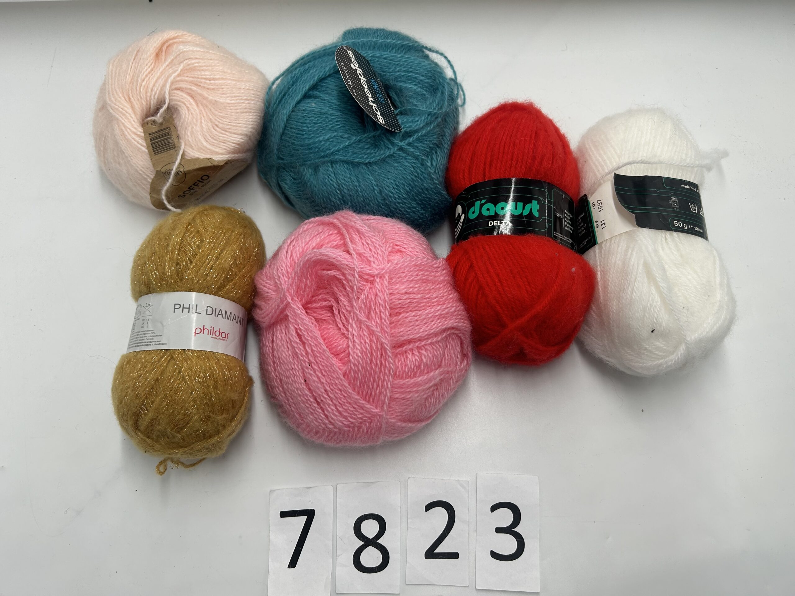 Włóczka zestaw 7823