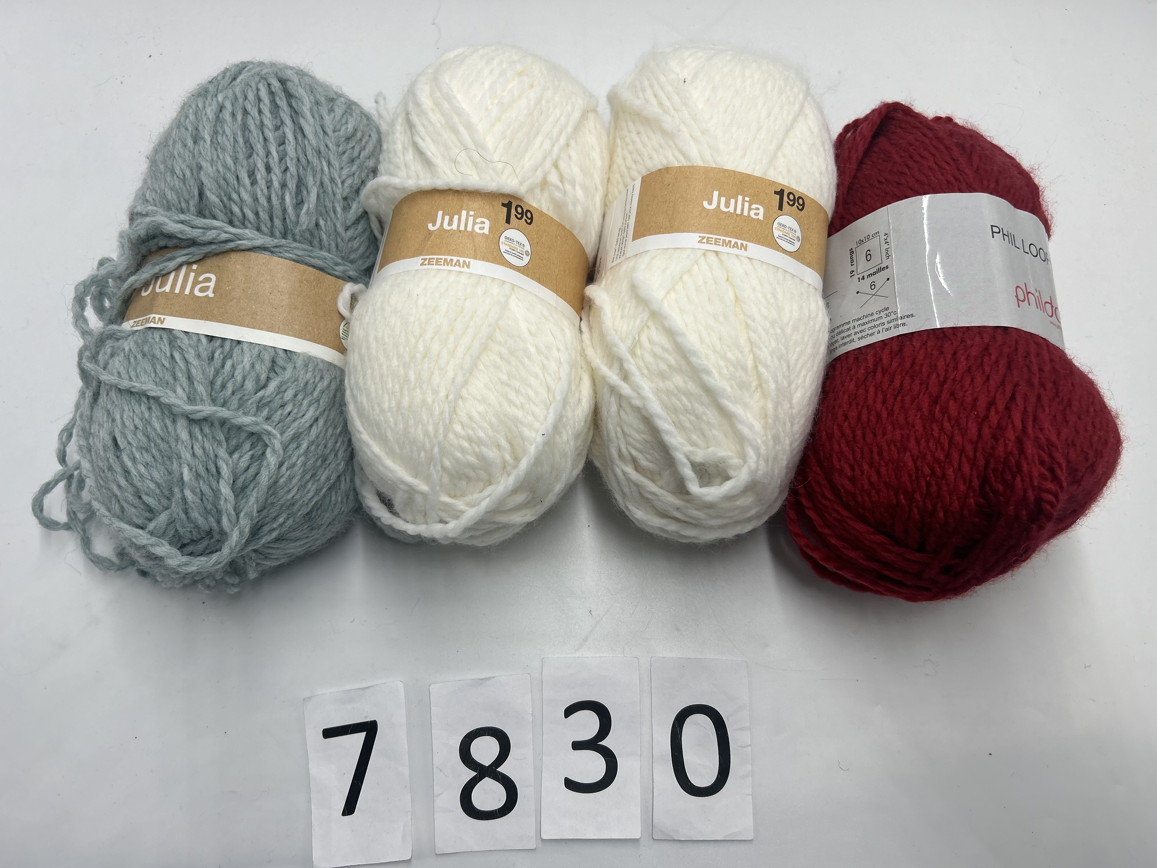 Włóczka zestaw 7830
