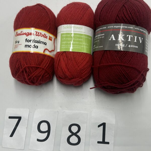 Włóczka zestaw 7981